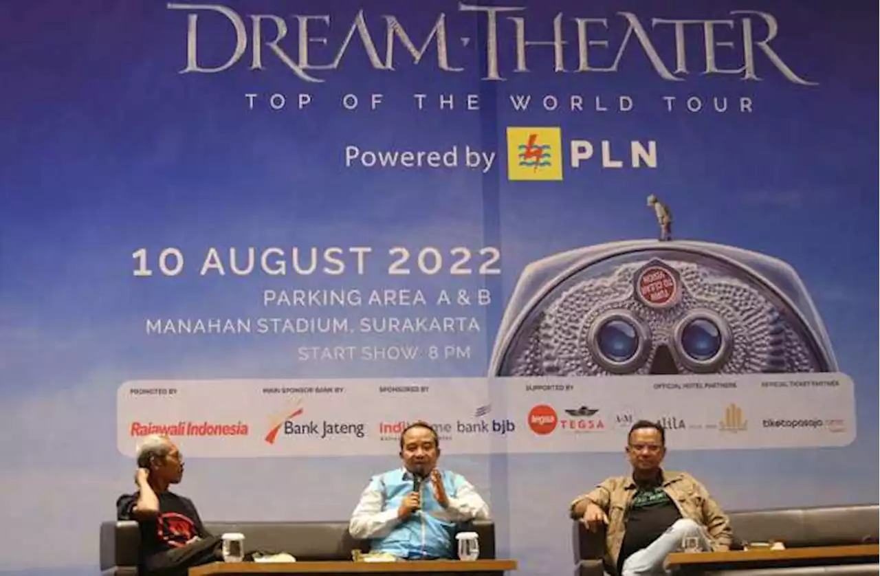 Dukung Konser Dream Theater di Solo, PLN Berikan Layanan Istimewa