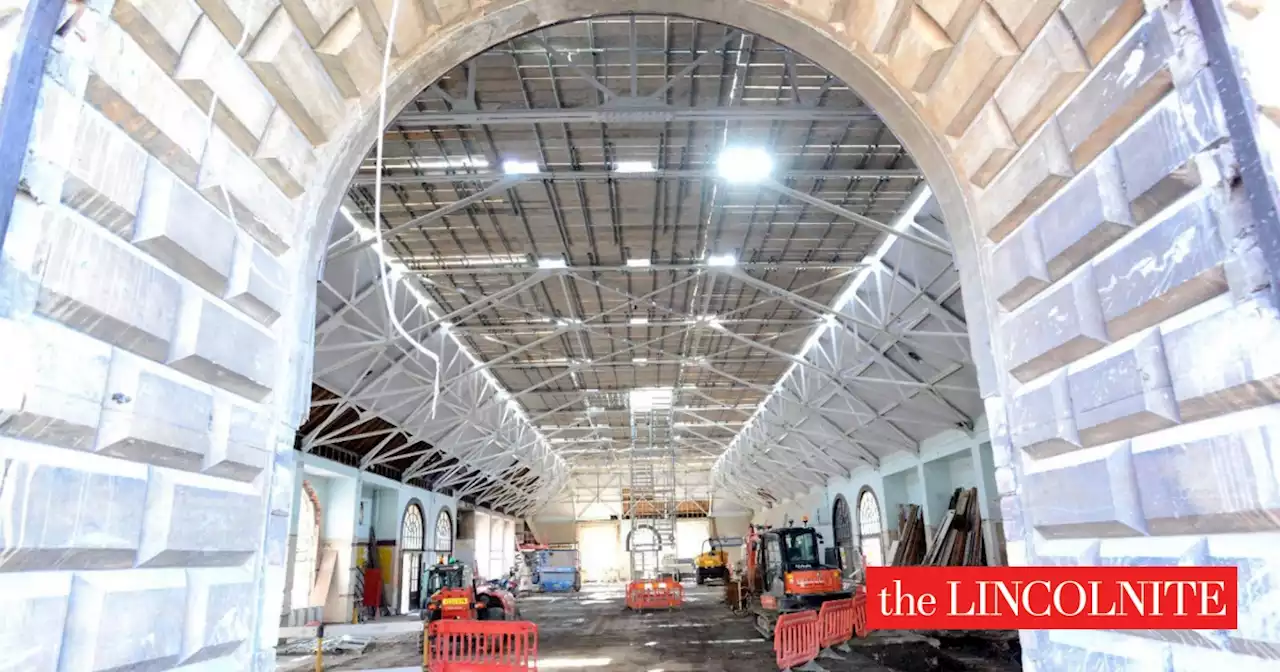 Work takes shape as Lincoln Central Market refurb continues