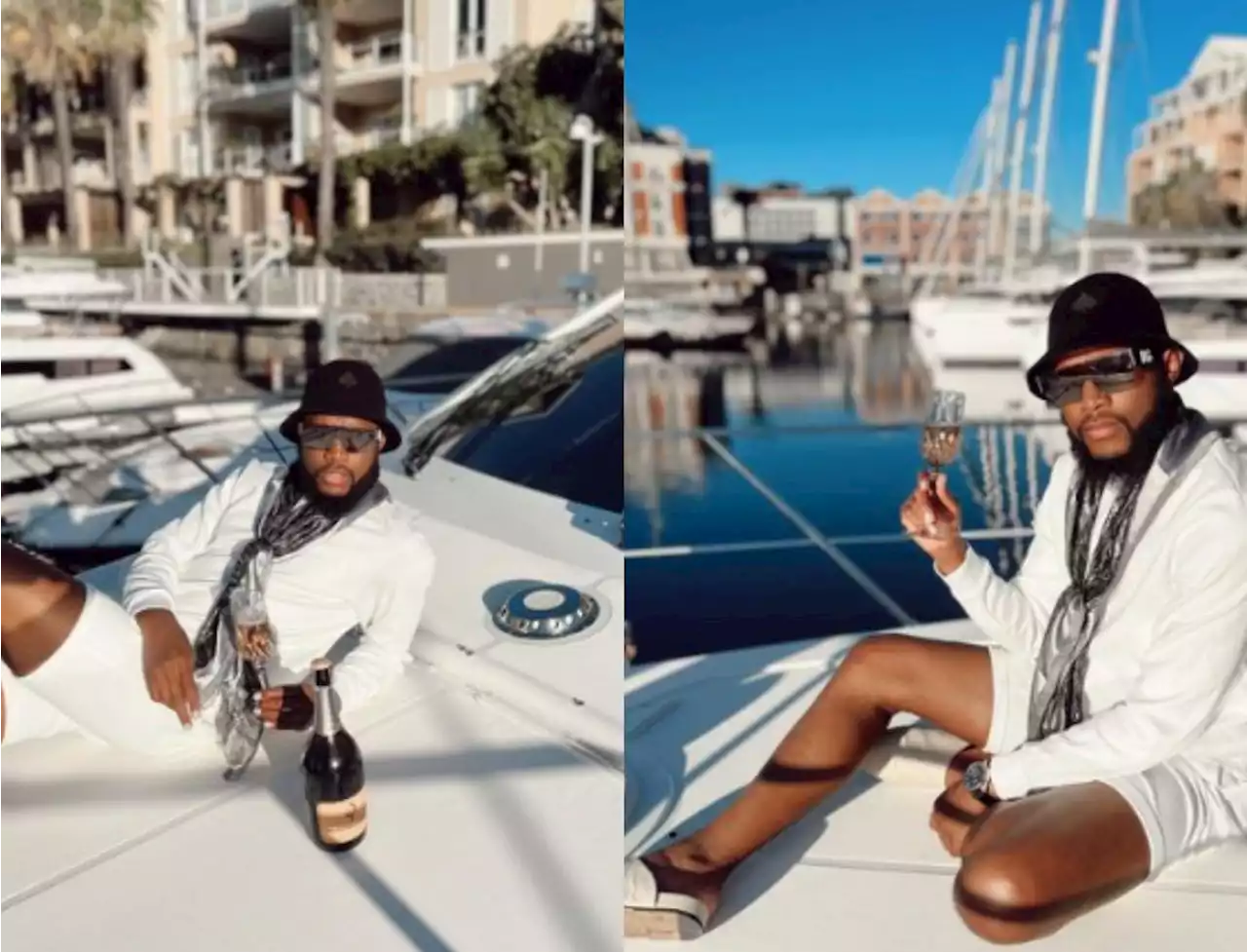 Soft life goals: Inside Mohale Motaung's Cape Town getaway [photos]