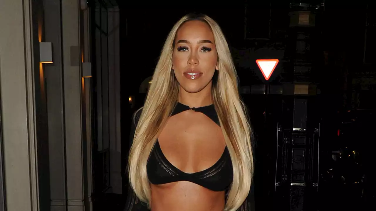 Towie's Dani Imbert looks unrecognisable in racy outfit on night out