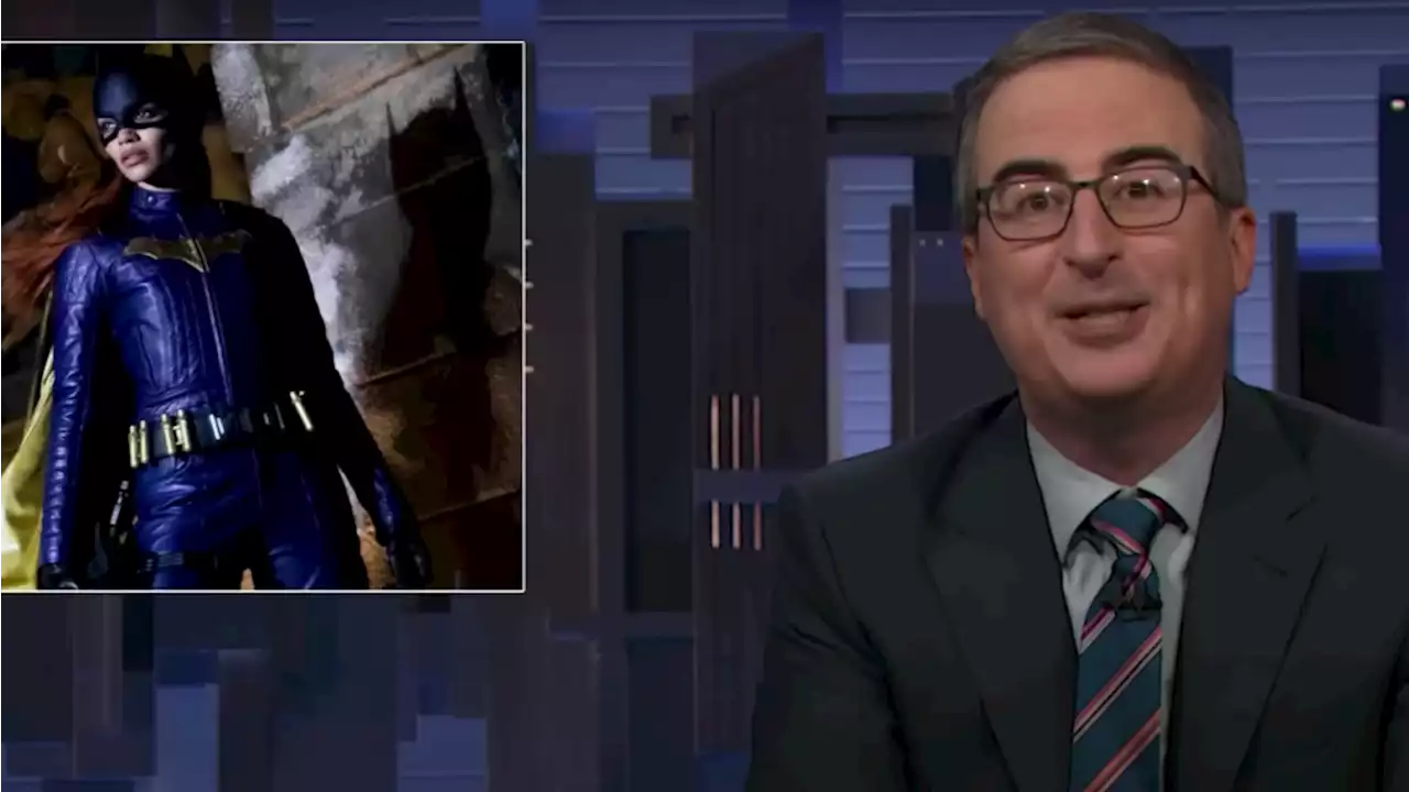 John Oliver Chides His Parent Company For Canceling ‘Batgirl’: “Burning Down My Network”