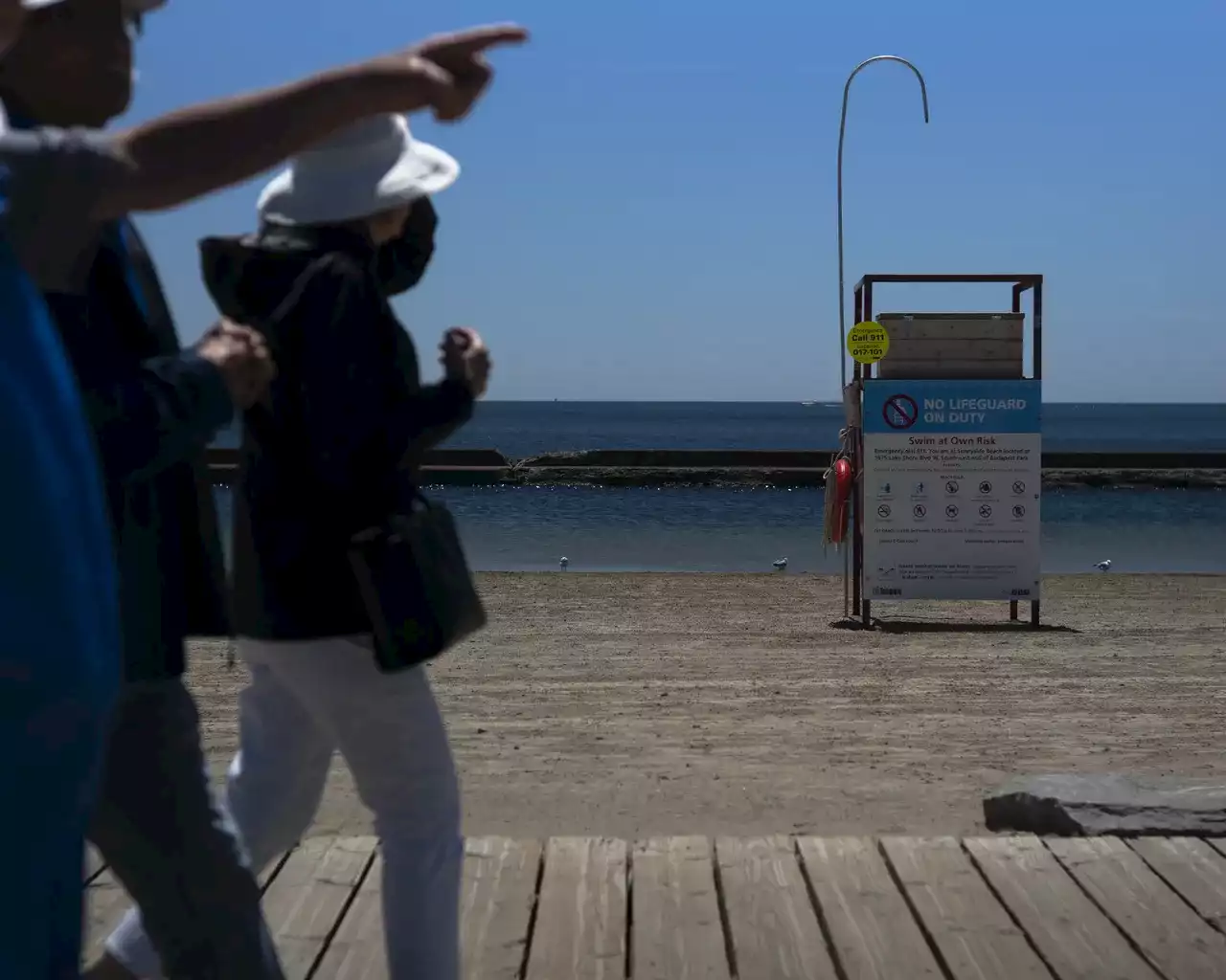 Stay out of the water at Toronto’s Centre Island (Aug. 9)