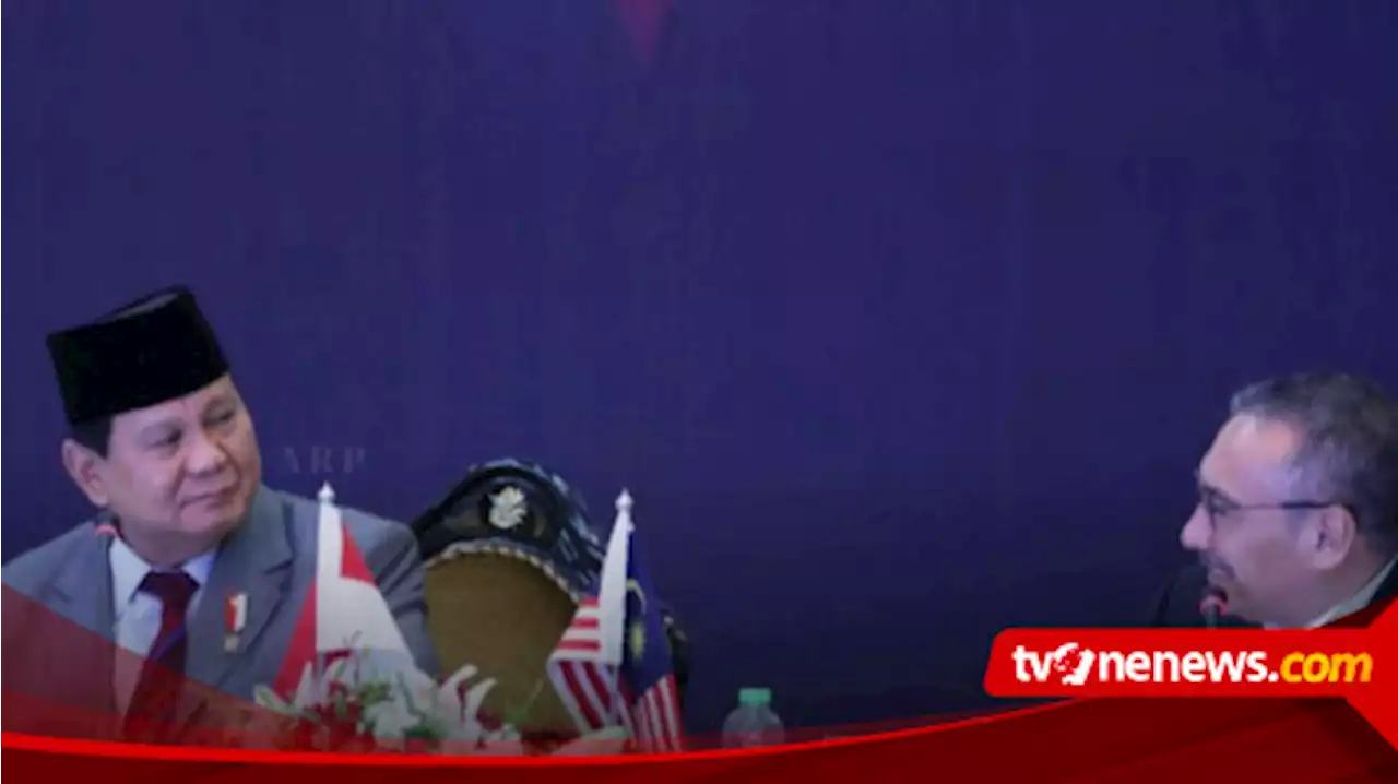 Menhan RI Prabowo Subianto Ajak Malaysia Kompak Dalam Misi Perdamaian Dunia