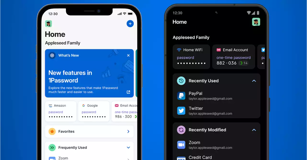 1Password 8 arrives on Android and iOS with a big redesign and personalized home