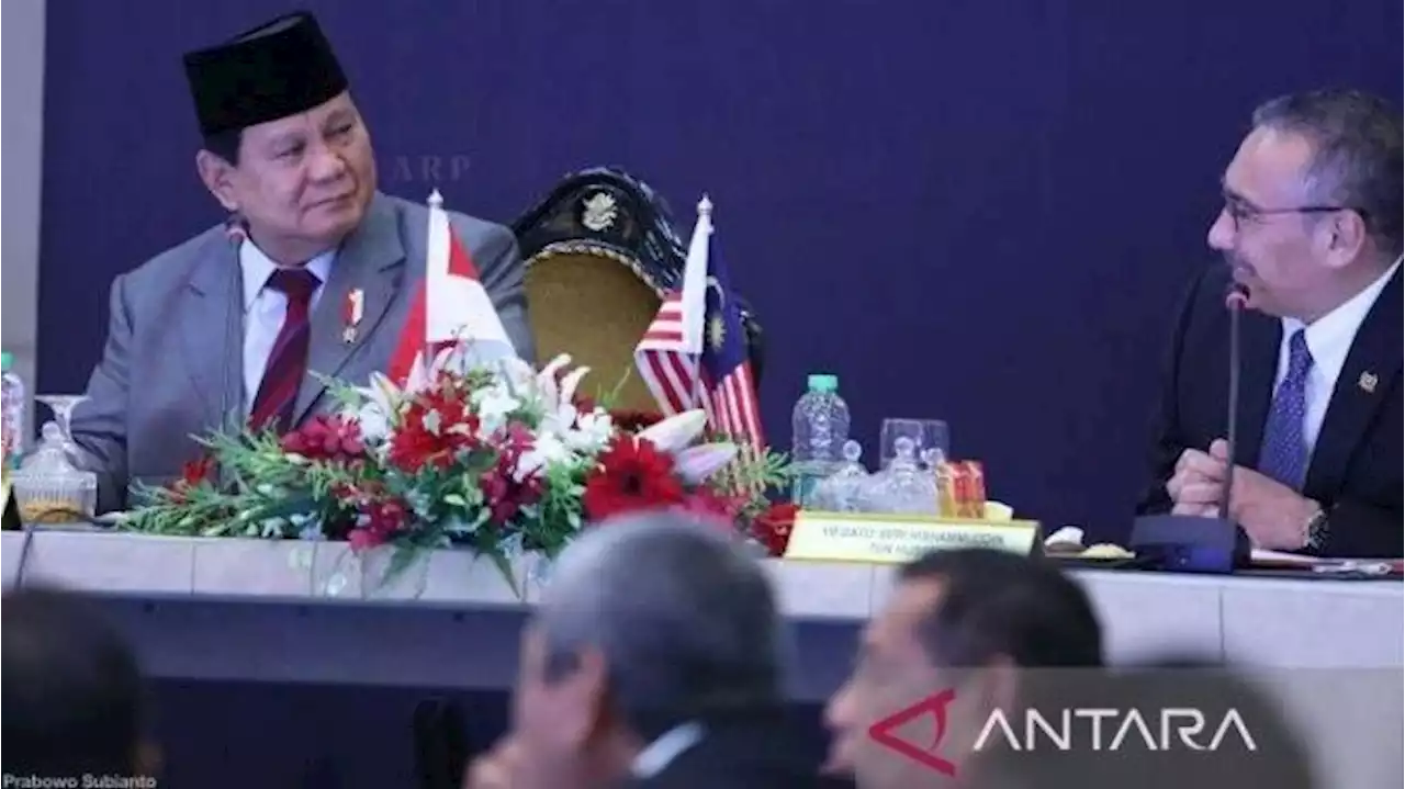 Pesan Prabowo Subianto, RI-Malaysia Harus Kompak Demi Perdamaian Dunia