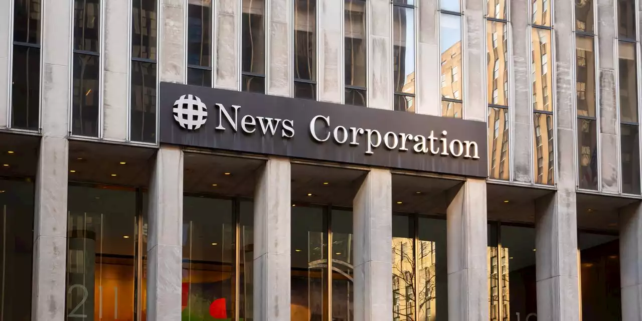 News Corp Posts Revenue Growth, Boosted by Dow Jones