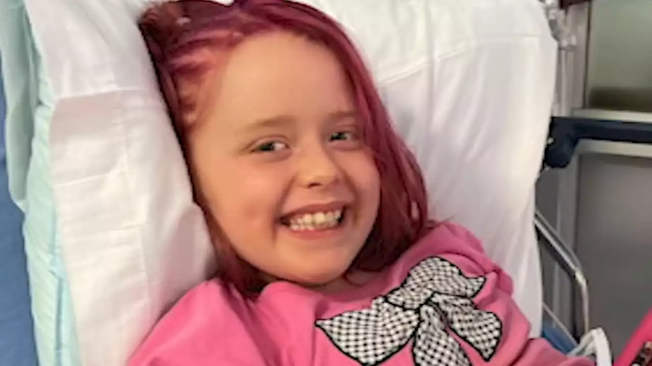 7-year-old Delaware County girl gives gift of life after suffering devastating brain bleed