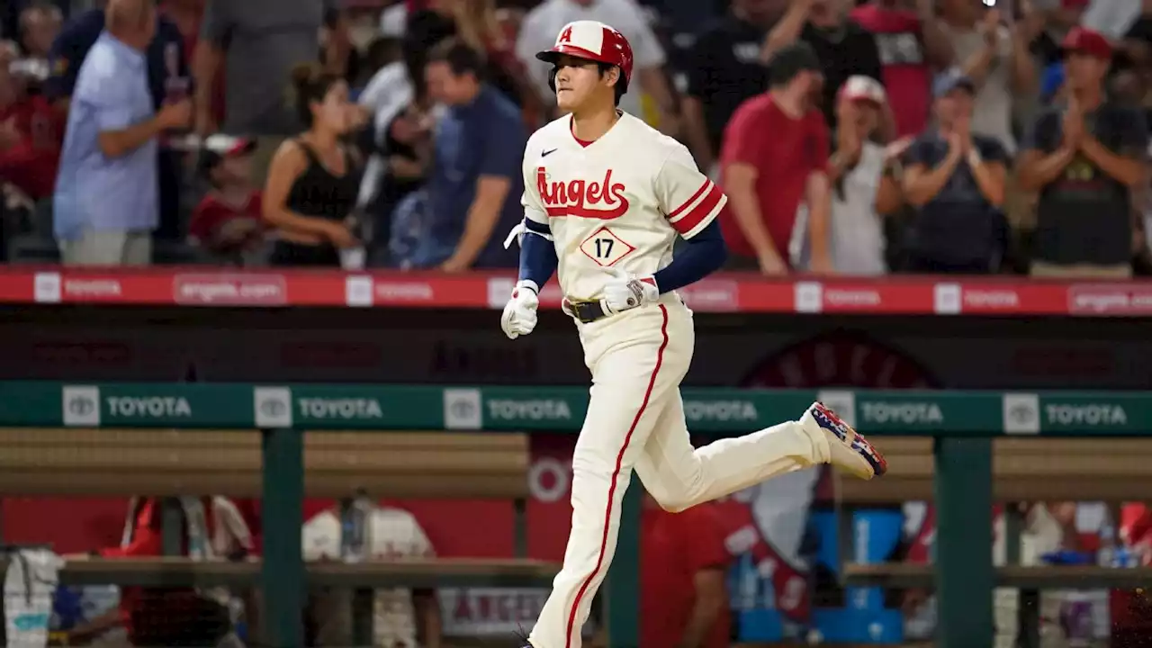 Los Angeles Angels star Shohei Ohtani first in MLB history to notch 30 home runs, 10 pitching win...