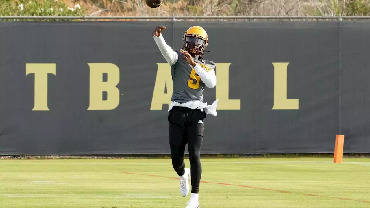 Newcomer Emory Jones looking to impress his biggest critic as he makes ASU football debut