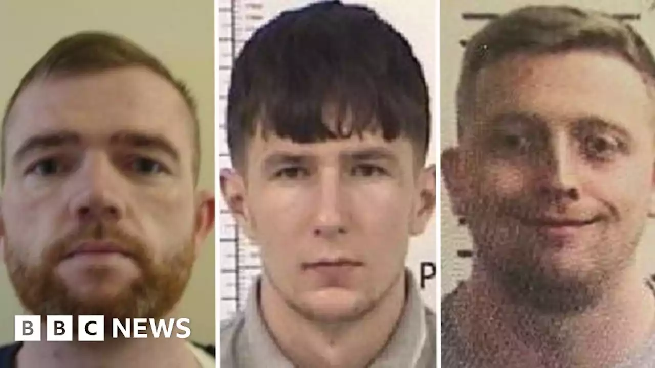 HMP Sudbury: Search for three men missing from prison