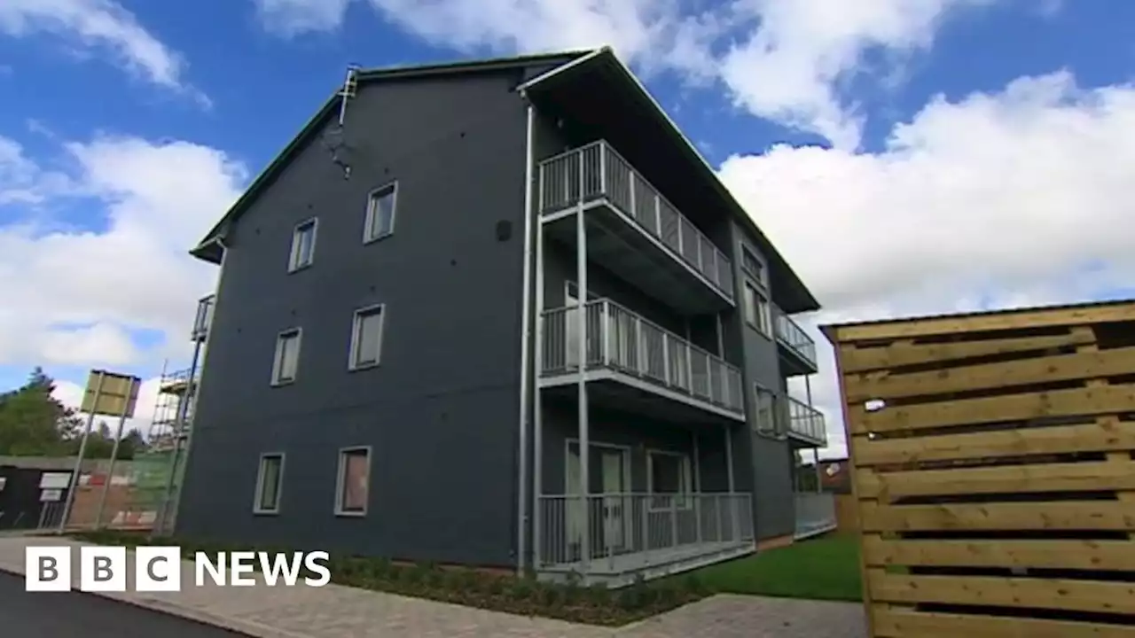 First virtually plastic free homes built in Redditch