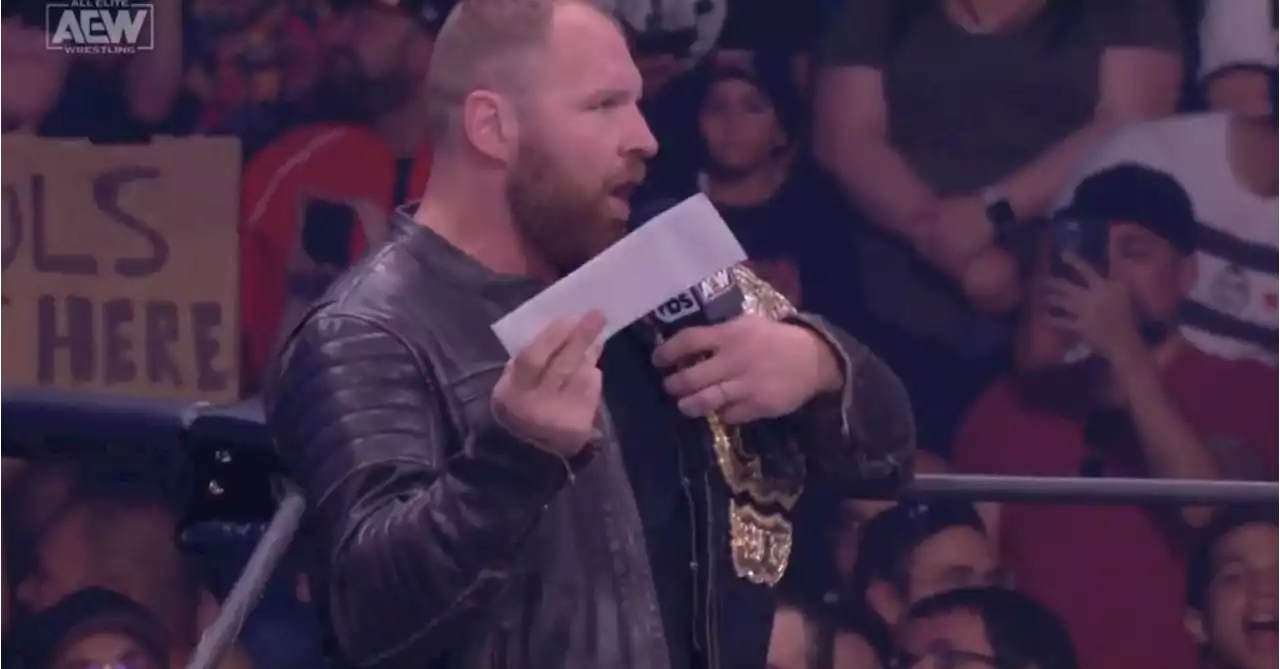 Moxley Leaves Open Contract for All Out Main Event in RIng on Dynamite