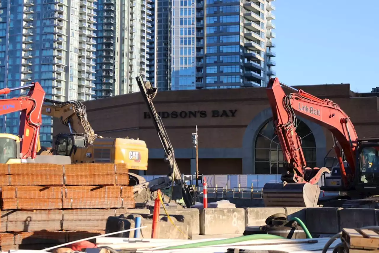 Hudson’s Bay sues Metrotown developer, owner over highrise construction in Burnaby