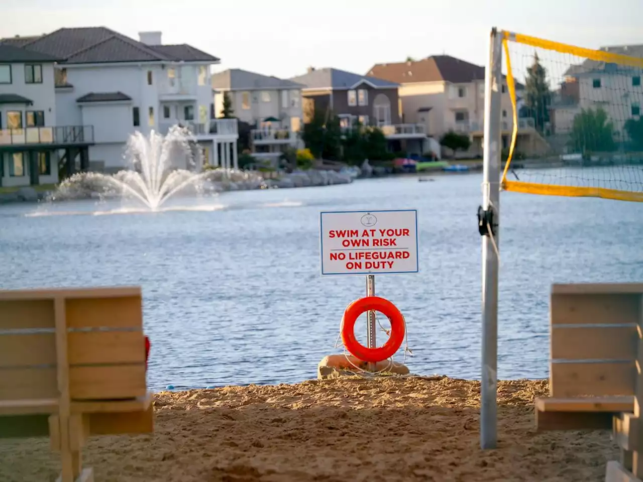 Boy pulled from Calgary community lake dies in hospital