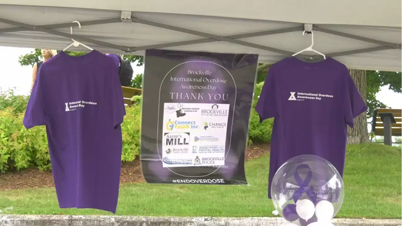 Brockville, Ont. sees uptick in drug overdose calls, marks International Overdose Awareness Day