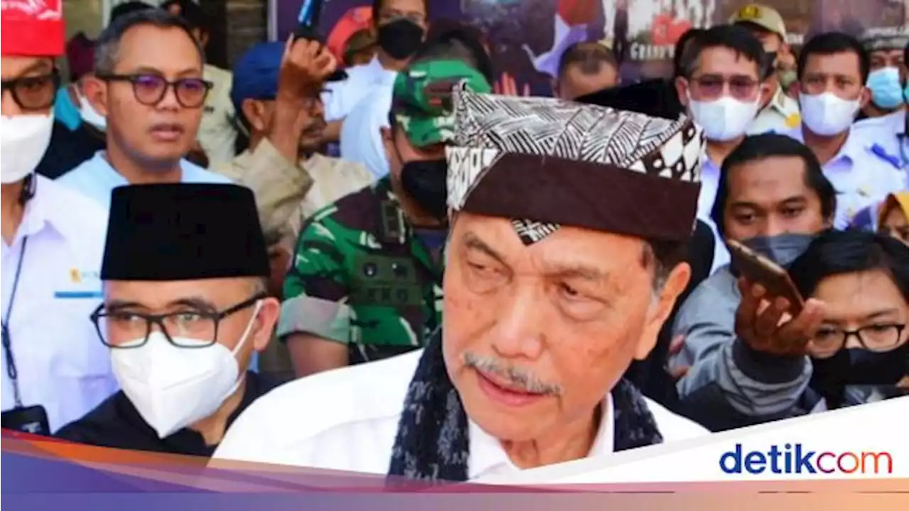 Mau Tanya Jokowi soal Harga BBM, Luhut Minta Jangan Percaya Rumor