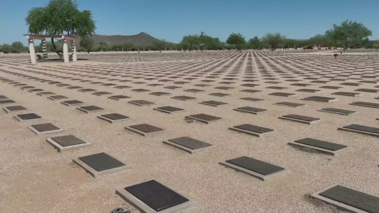 'An experience I won't forget': 20 unclaimed veterans buried at National Memorial Cemetery of Arizona