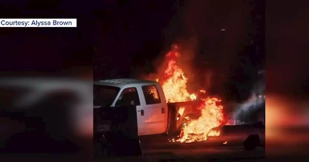 Police pursuit ends with fiery explosion in South Jordan