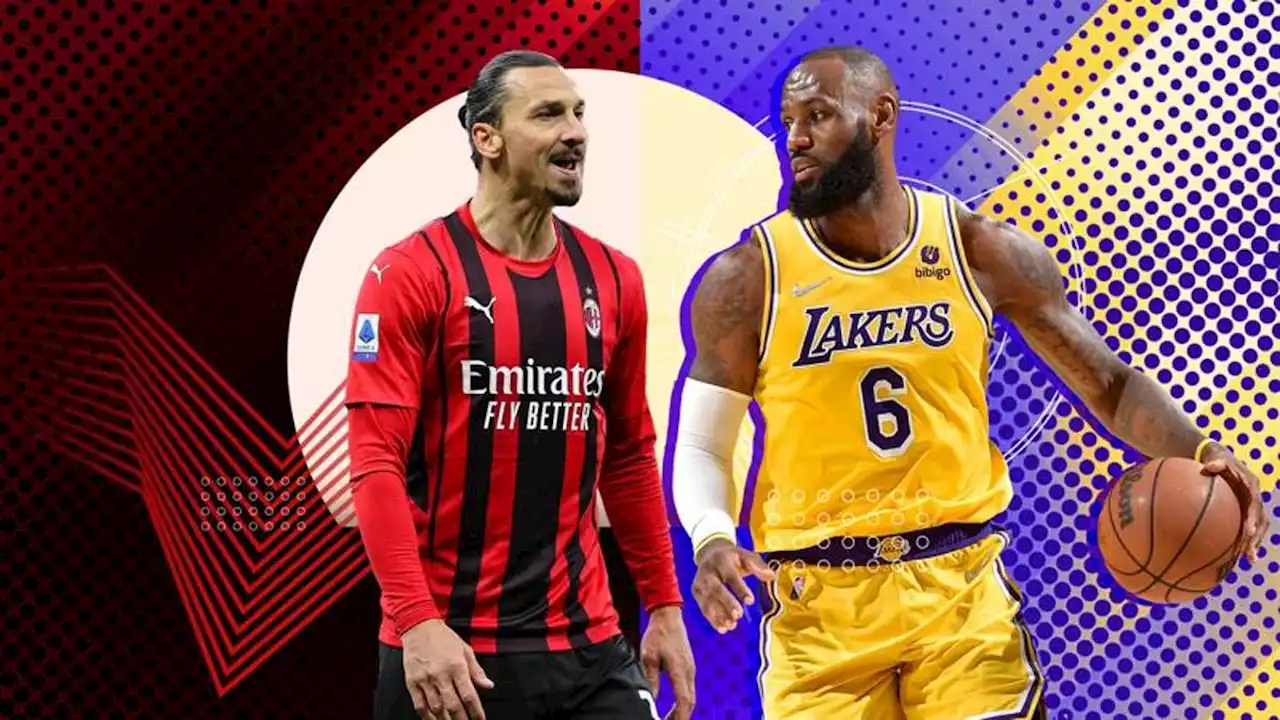 Vi ricordate di Ibra contro LeBron? Ora c’è il Milan a unirli