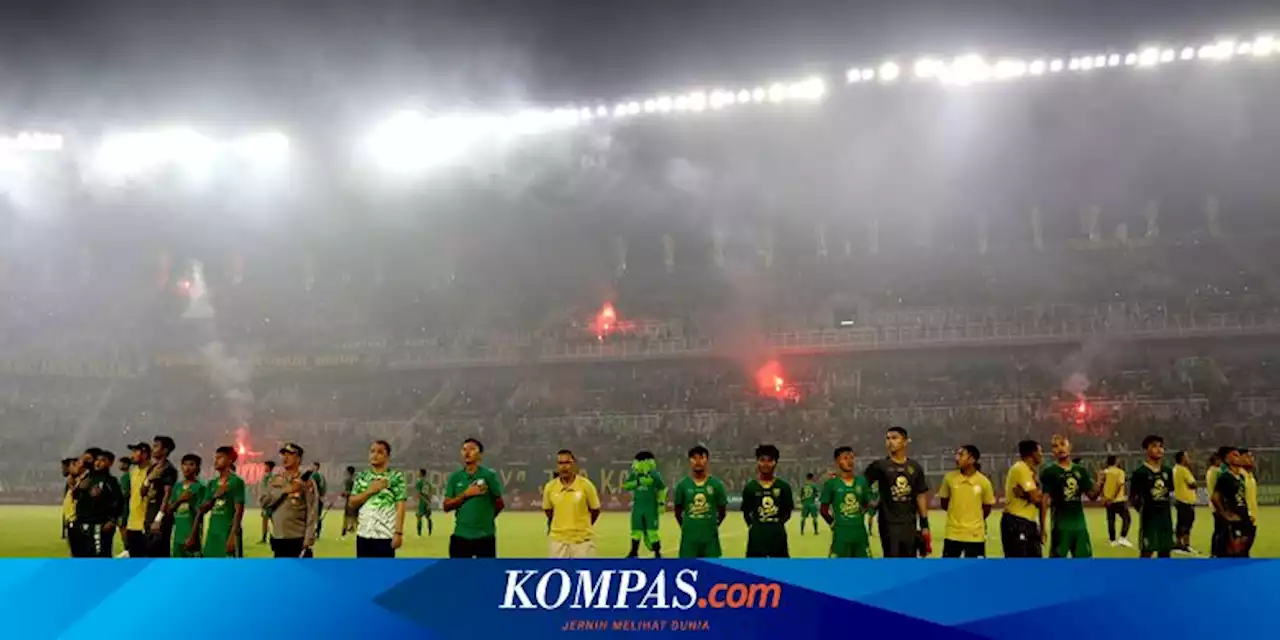 Persebaya Vs Bali United, Kans Bajul Ijo-Bonek Nyanyi Song for Pride bareng Dewa 19