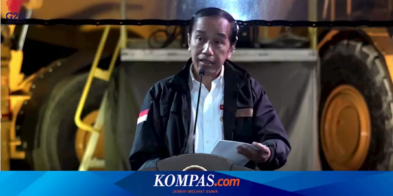 Jokowi Sebut Tambang Bawah Tanah PT Freeport Dijalankan 99 Persen WNI