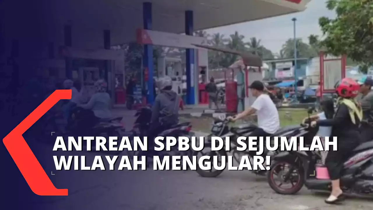 Isu Harga BBM Subsidi Naik, Warga di Sejumlah Wilayah Ramai-ramai Antre di SPBU