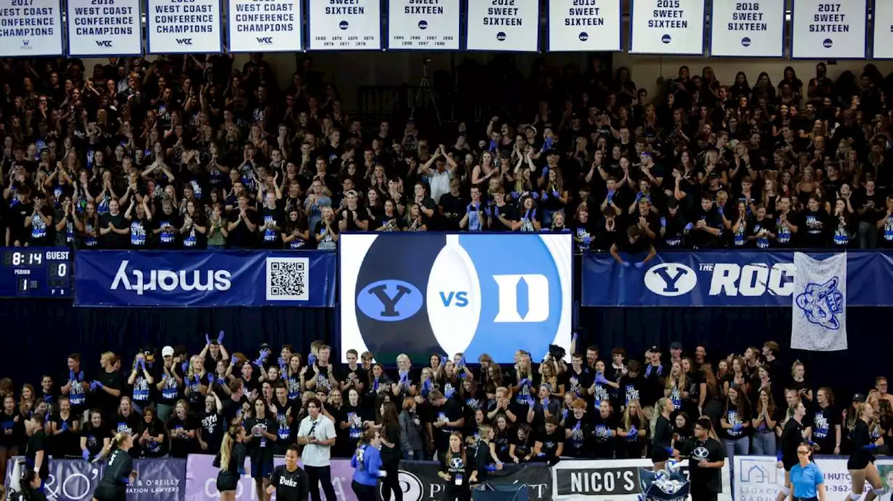 Report says BYU police couldn't find evidence of racial slur directed at Duke volleyball team