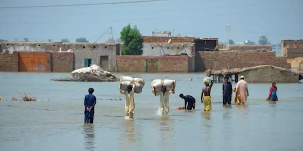 Banjir di Pakistan Munculkan Danau Raksasa Selebar 100 Kilometer | merdeka.com