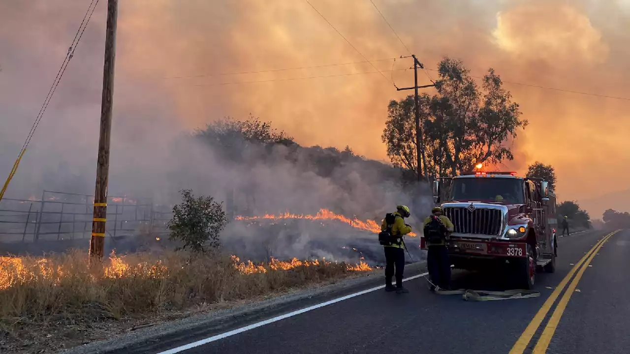 WATCH LIVE: 4,200-Acre Fire in Dulzura Forces Evacuations, Closes Tecate Border Crossing