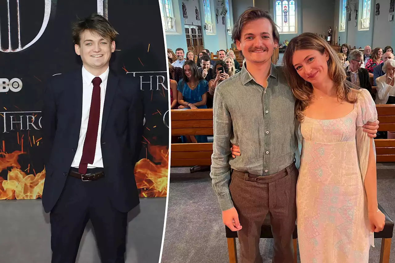 ‘Game of Thrones’ star Jack Gleeson marries Róisín O’Mahony in casual wedding