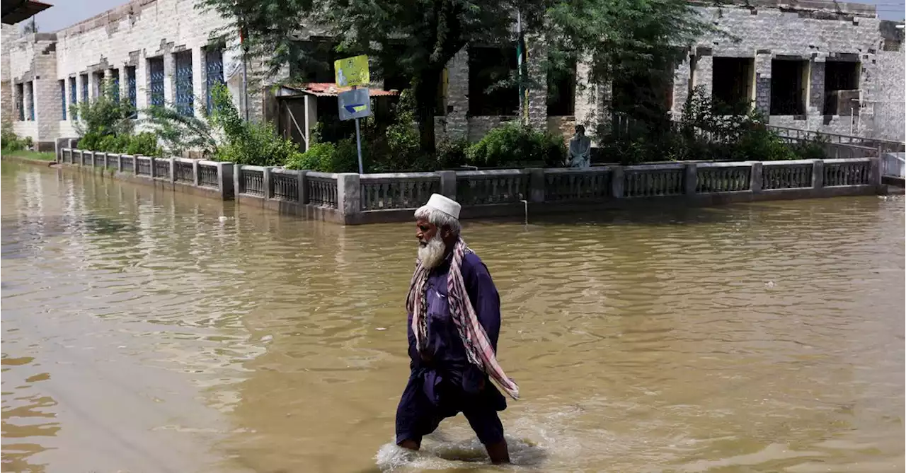 From furnace to flood: world's hottest city in Pakistan now under water