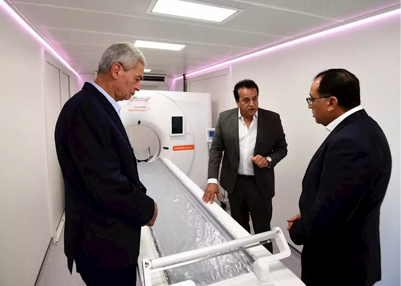 مدبولي يفتتح وحدتي الرنين المغناطيسي وقسطرة القلب بمستشفى العلمين النموذجي - بوابة الشروق