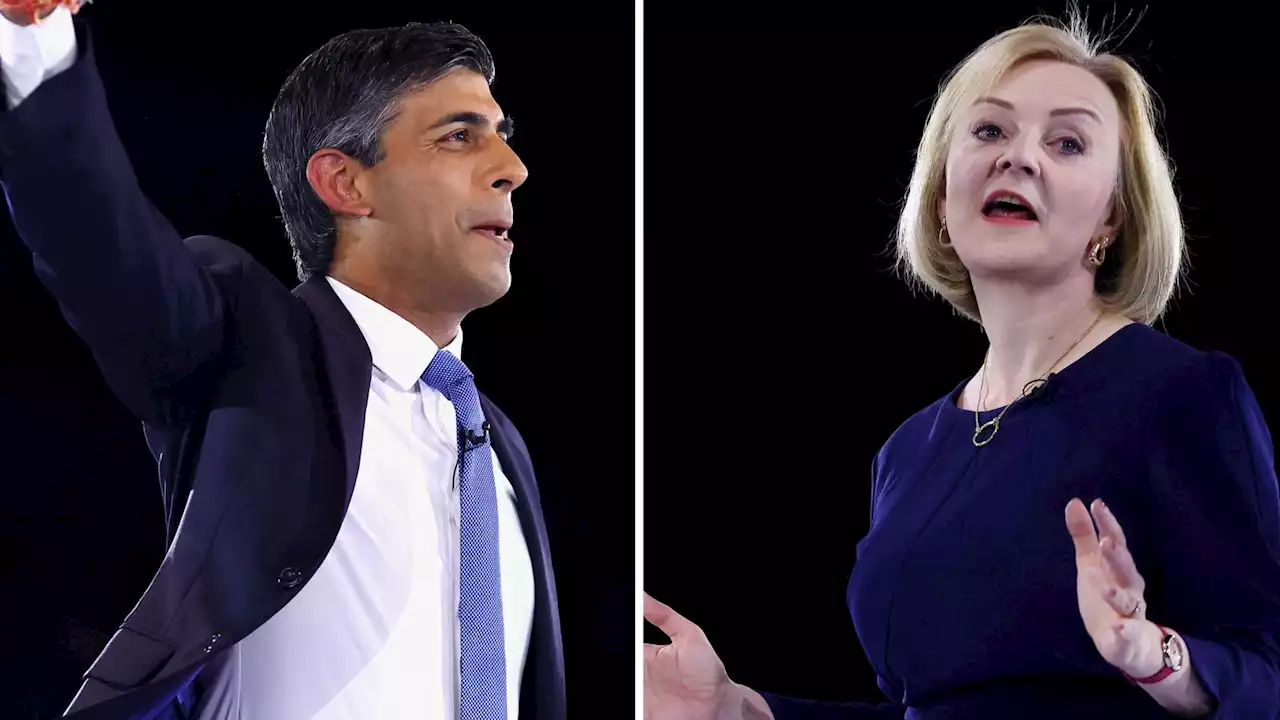 Politics live: Truss and Sunak face audience of thousands at final hustings with days until new PM selected