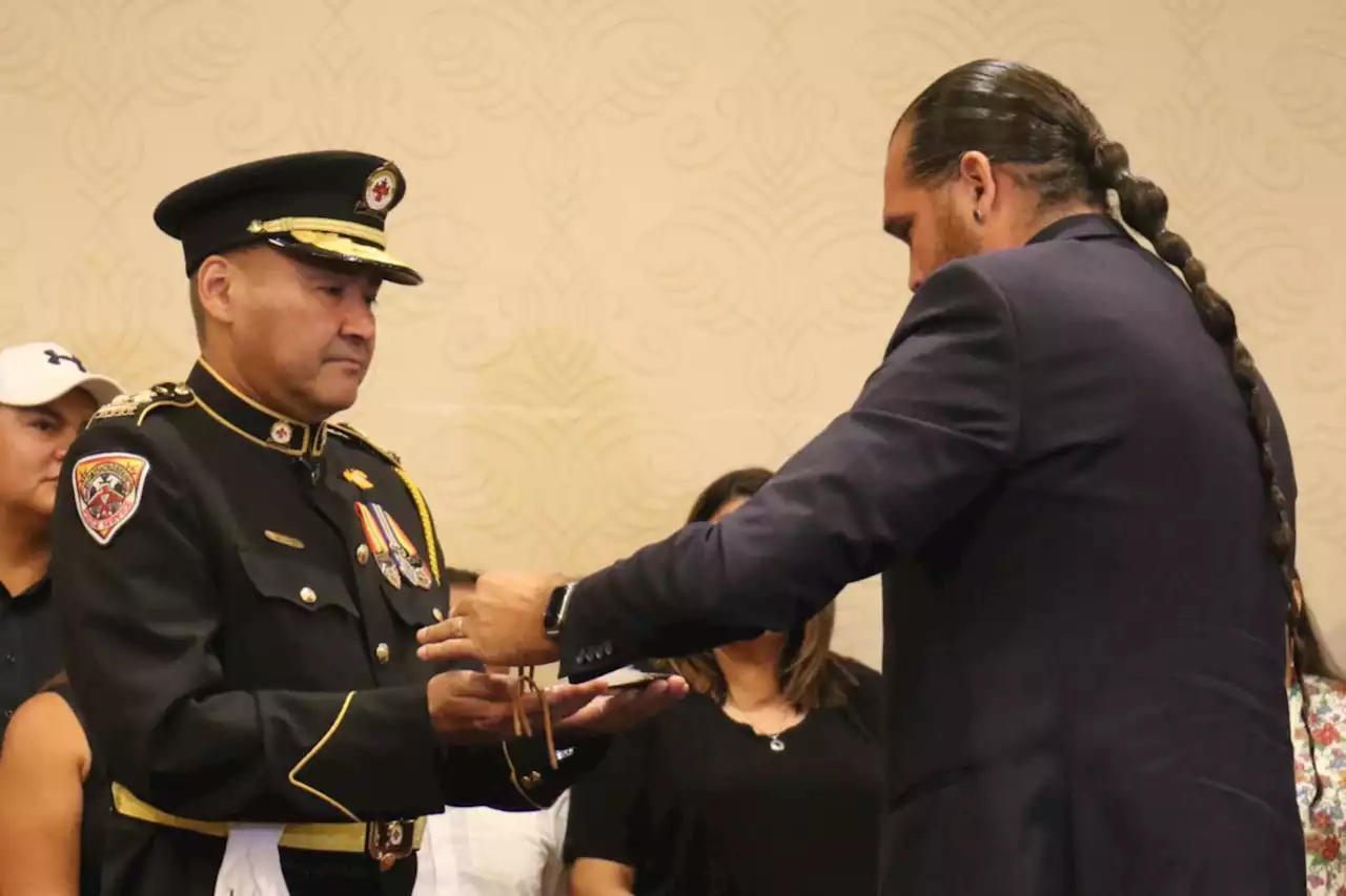 Anishinabek Police Service swears in new chief (5 photos)