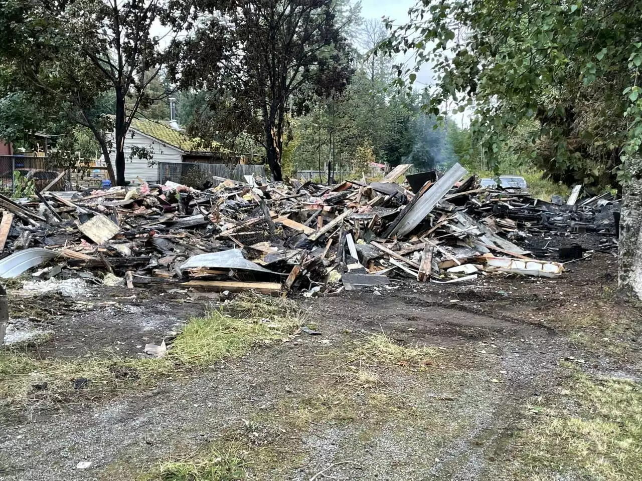 Condemned Agar Ave. house finally demolished - Terrace Standard