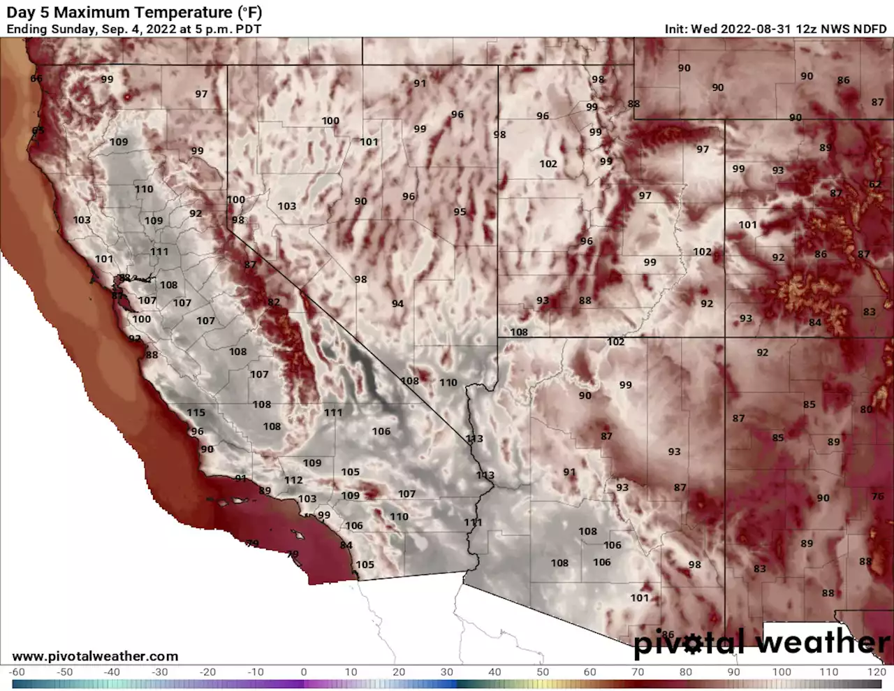 Record-threatening, long-duration heat wave to roast Western U.S.