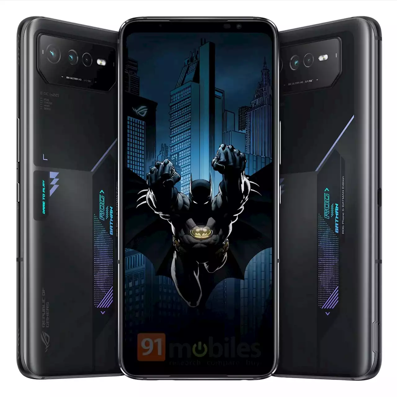 Le smartphone Batman d'Asus se dévoile à travers une première image, et on l'adore déjà