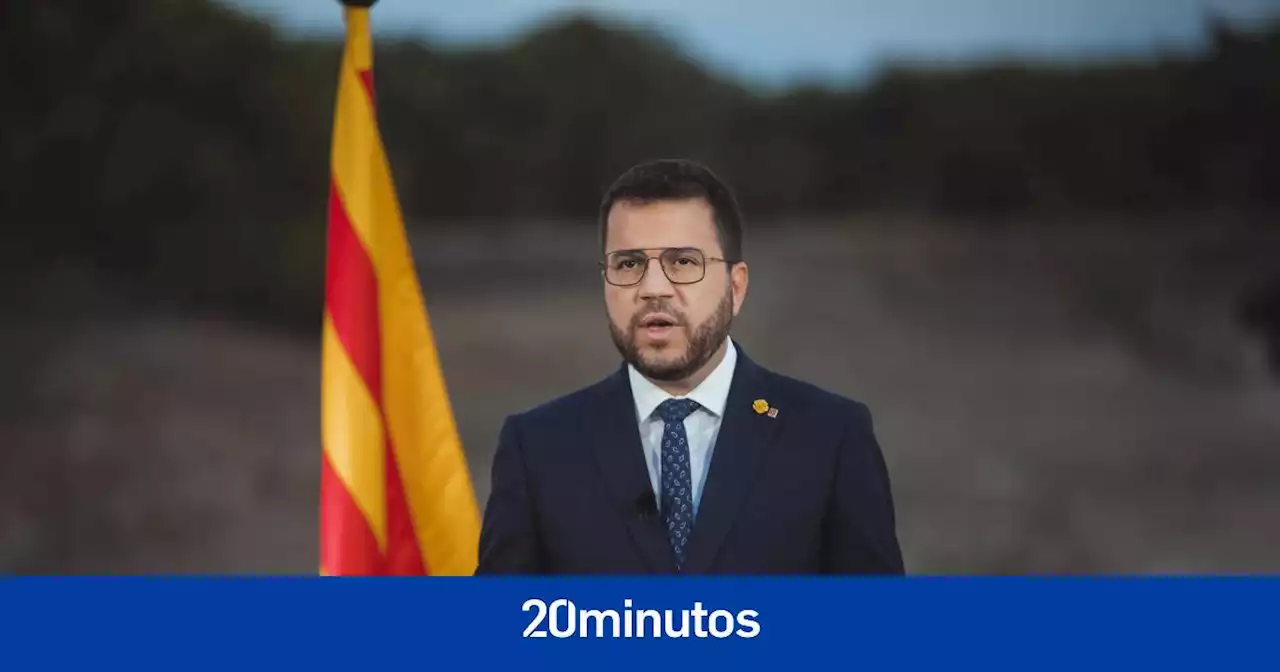 Aragonès avisa que 'Cataluña volverá a votar' y destaca los acuerdos con el Gobierno para acabar con la judicialización del 'conflicto'