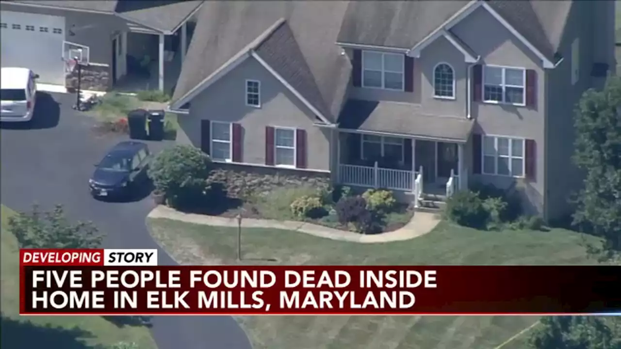 Names released of 2 parents, 3 children found dead in Maryland home