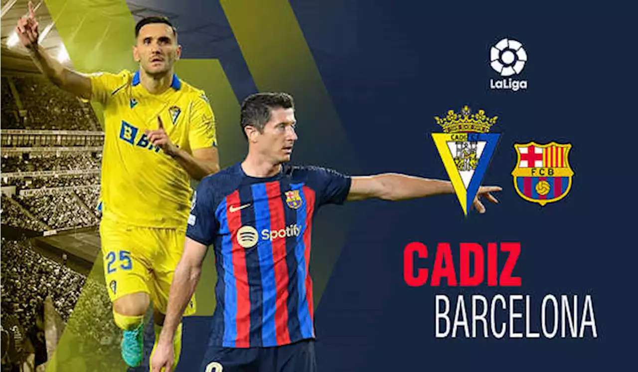 Cadiz vs Barcelona: Kalahkan Tuan Rumah dan Geser Madrid!