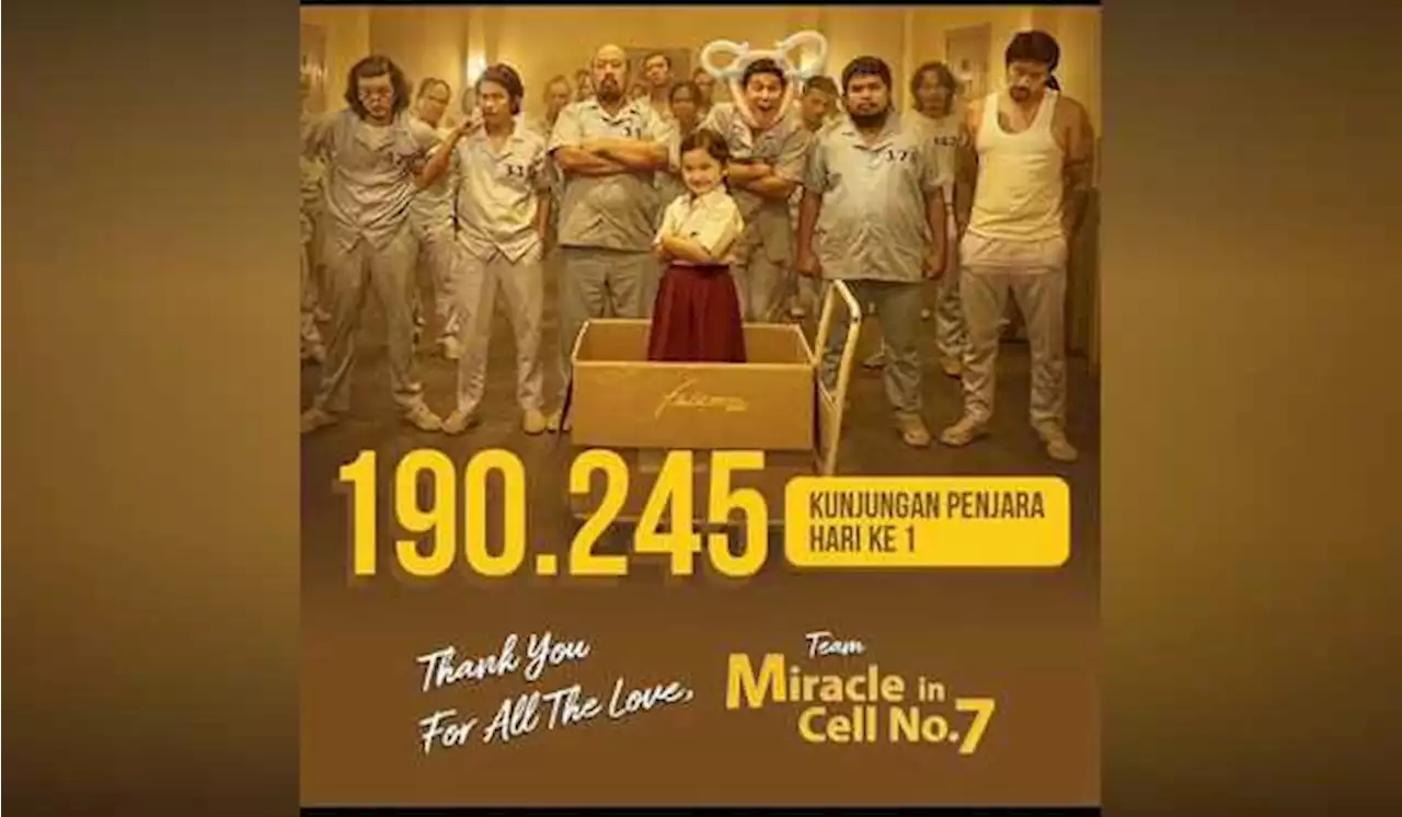 Tayang Hari Pertama, Penonton Miracle in Cell No. 7 Tembus 190.000