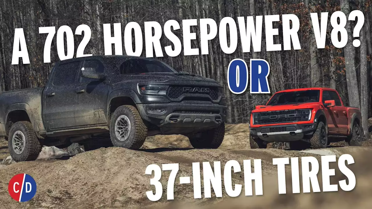 Video: Ford F-150 Raptor vs. Ram 1500 TRX Off-Road Comparison