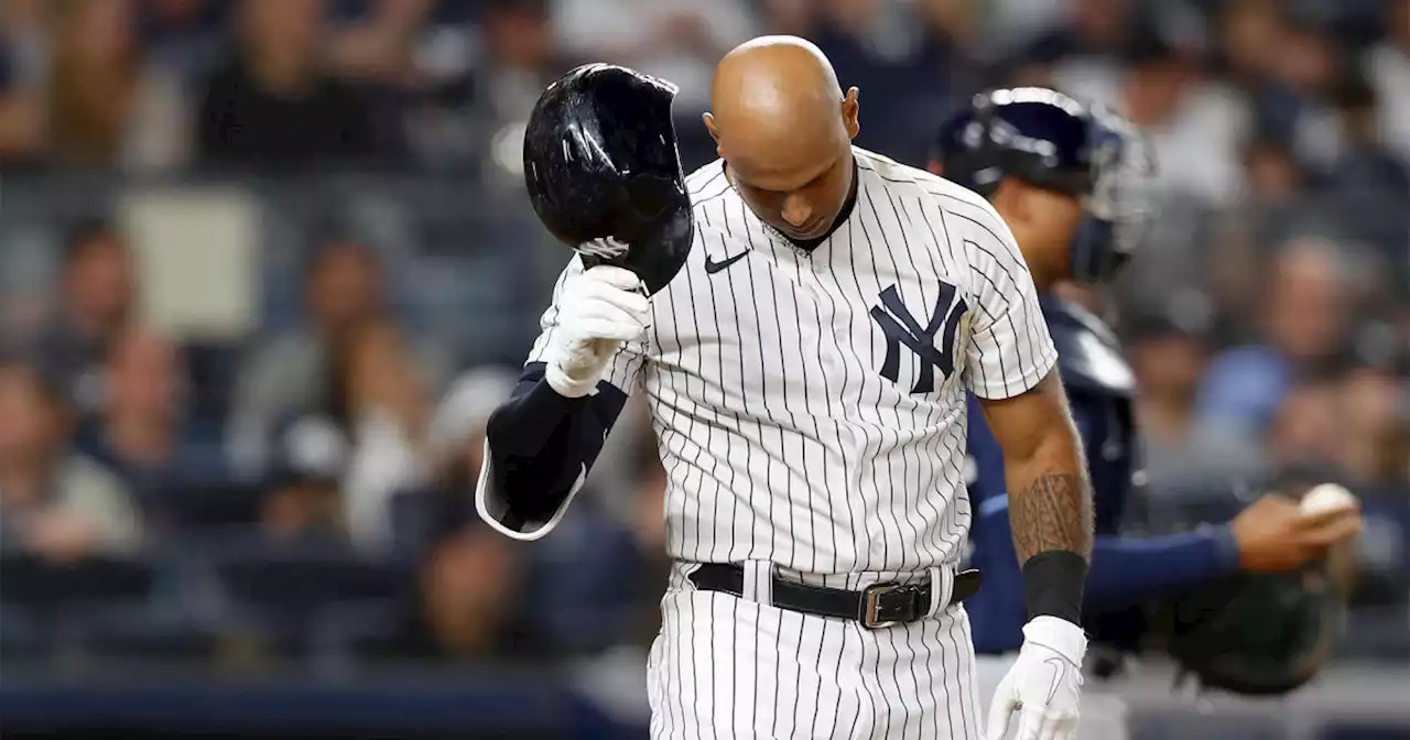 Hicks benched after missing 2 flies in Yanks' loss to Rays