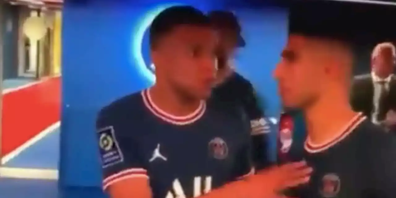 Mbappé contro Hakimi: 'Devi passarmela'. Il video diventa virale