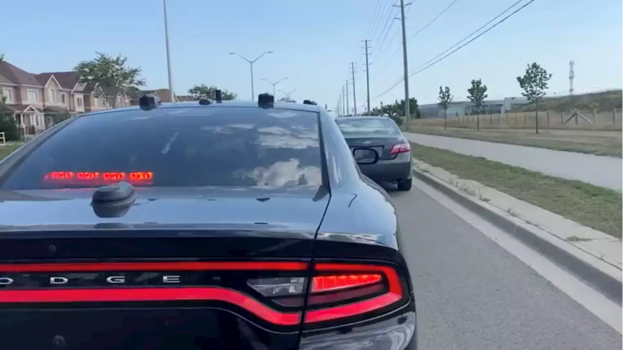 Ontario driver busted for speeding while on the way to G road test: police