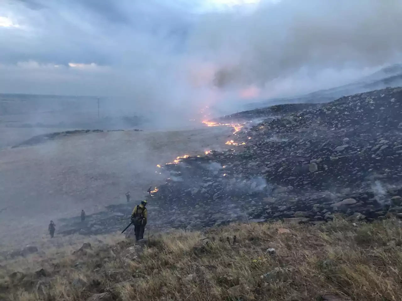 Larimer County wildfire “calmed down overnight,” did not grow in size