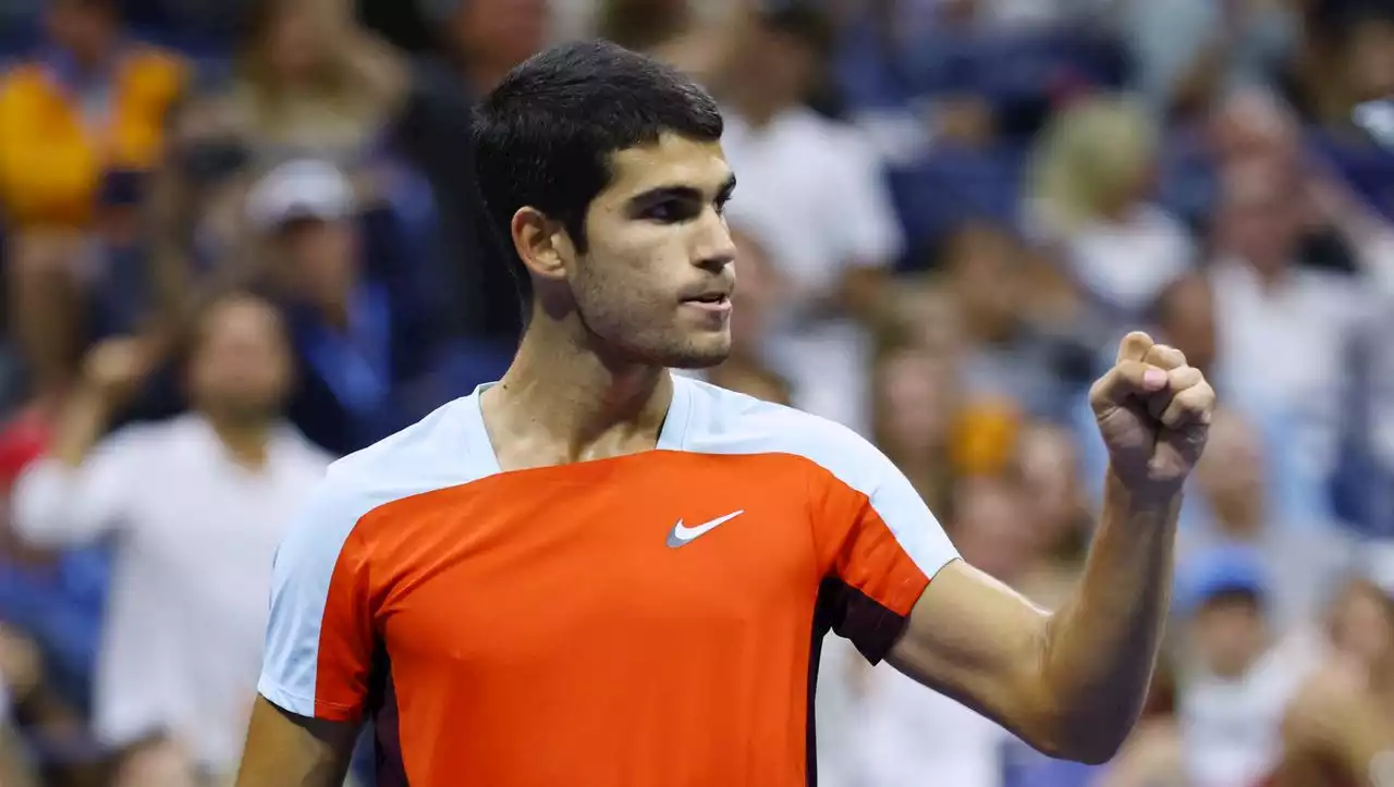 US Open 2022: Carlos Alcaraz schlägt Frances Tiafoe und folgt Casper Ruud ins Finale