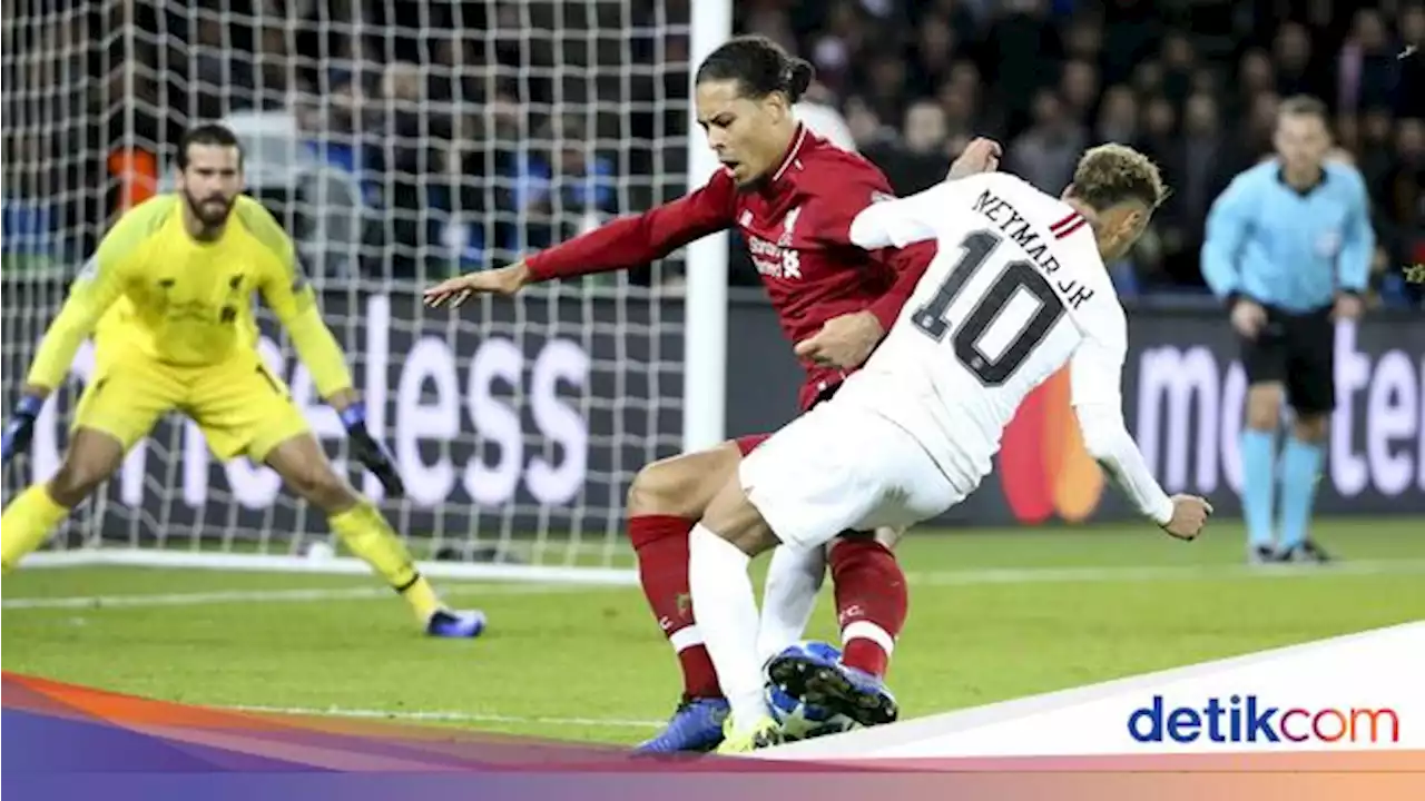 Neymar: Van Dijk Bek Kuat dan Cerdas