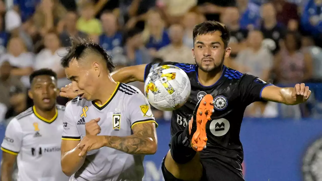 Columbus Crew tie CF Montreal after red card to Luis Diaz