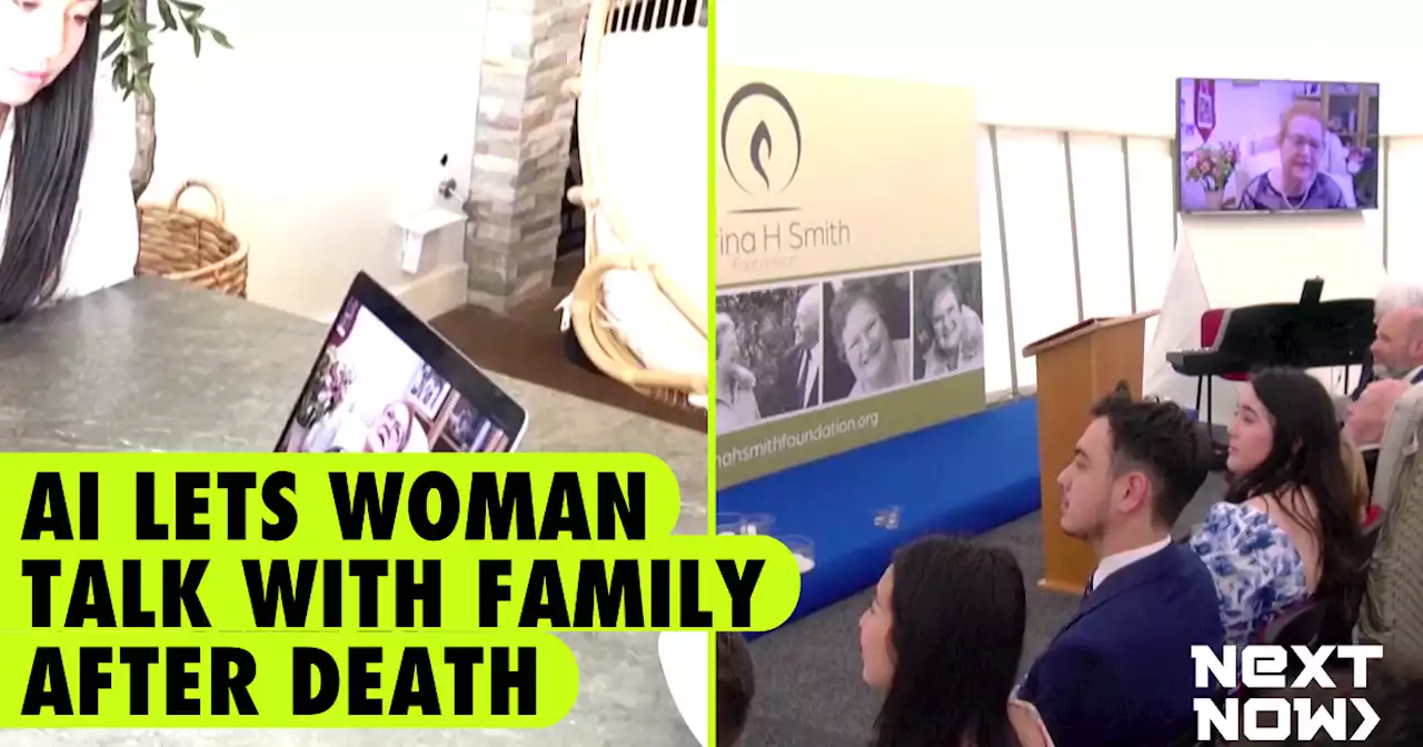This platform helps you talk to a deceased person using AI